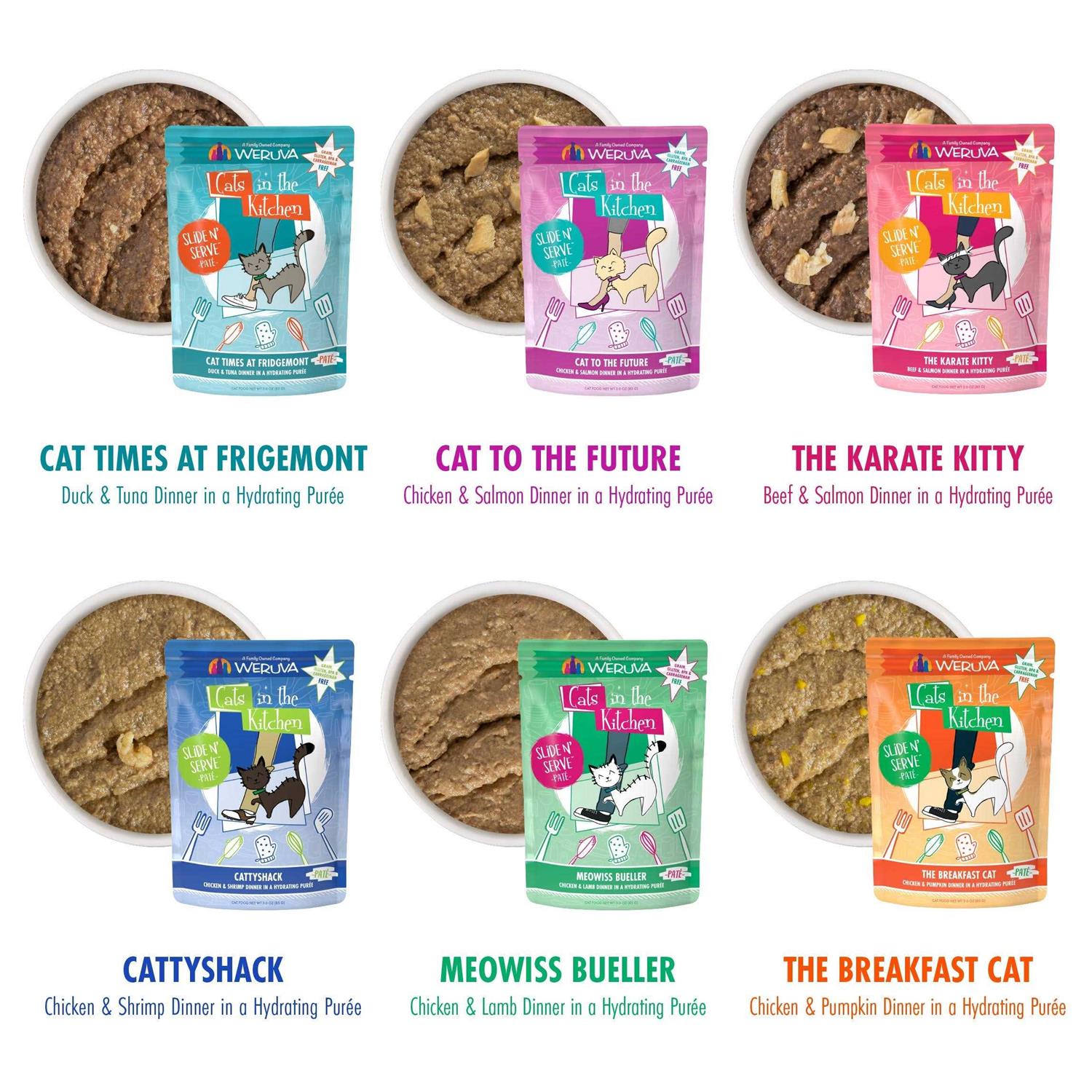 Variety Cat Food Pouches V4769