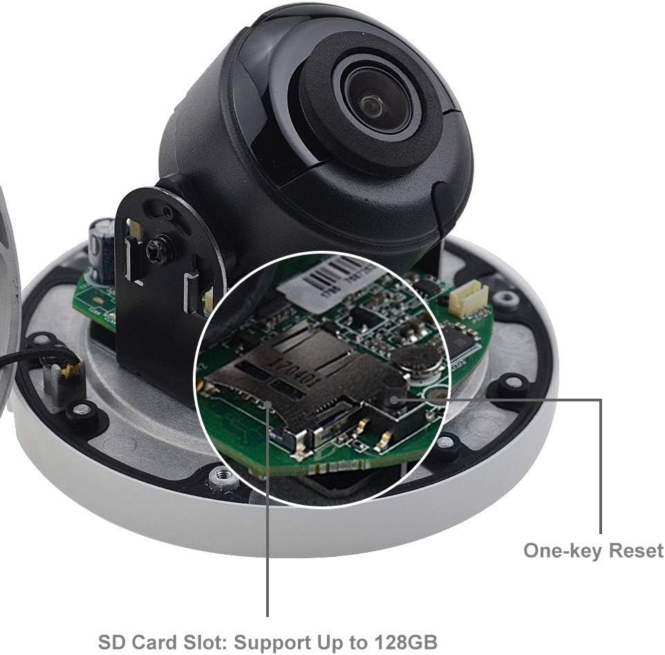 8MP 4K IR Fixed Dome Network Camera POE IP67 H.265+ E426270