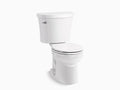 1.28 GPF Two Piece Round Toilet with Left Hand Lever White E6883