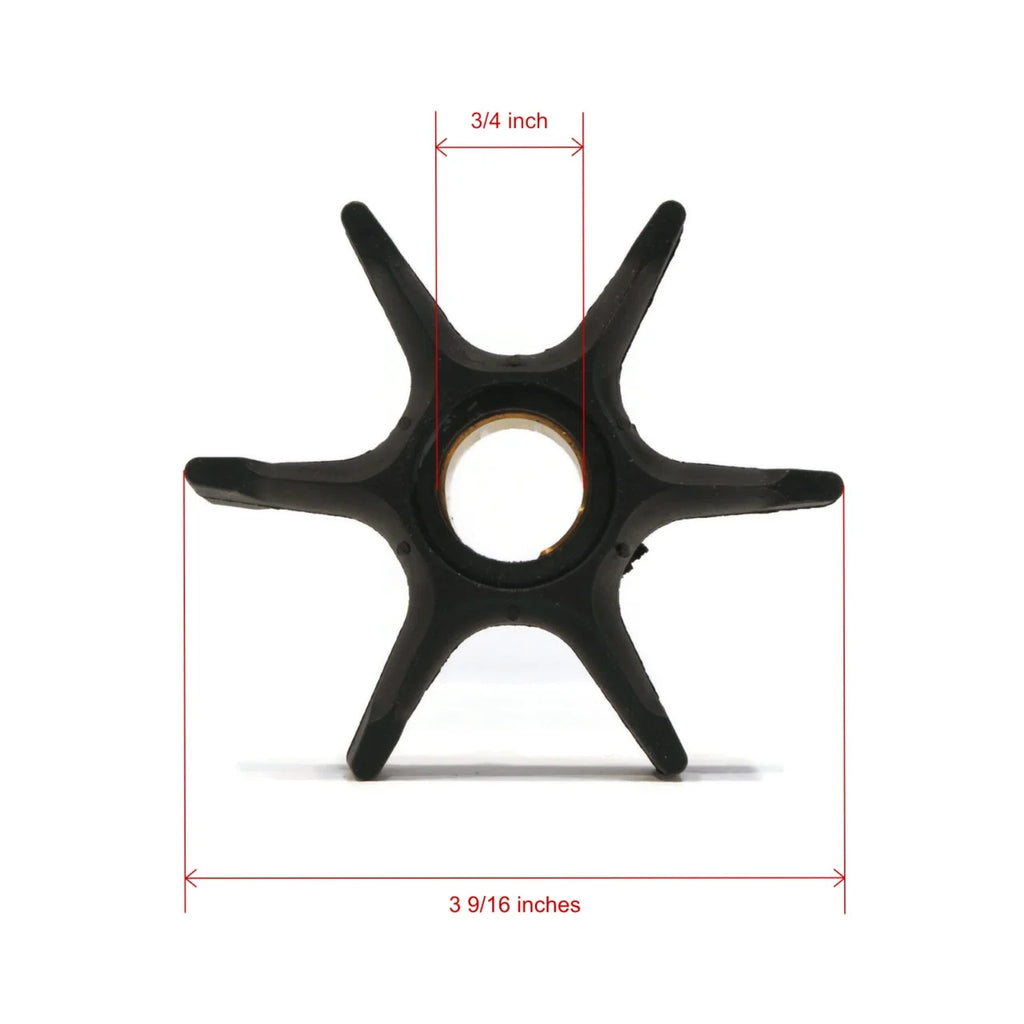 Water Pump Impeller Kit For 1979 Evinrude 75 HP With 20" Transom T2384