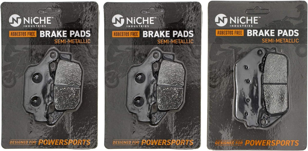 Semi-Metallic Brake Pad Set Pack of 2 I5391