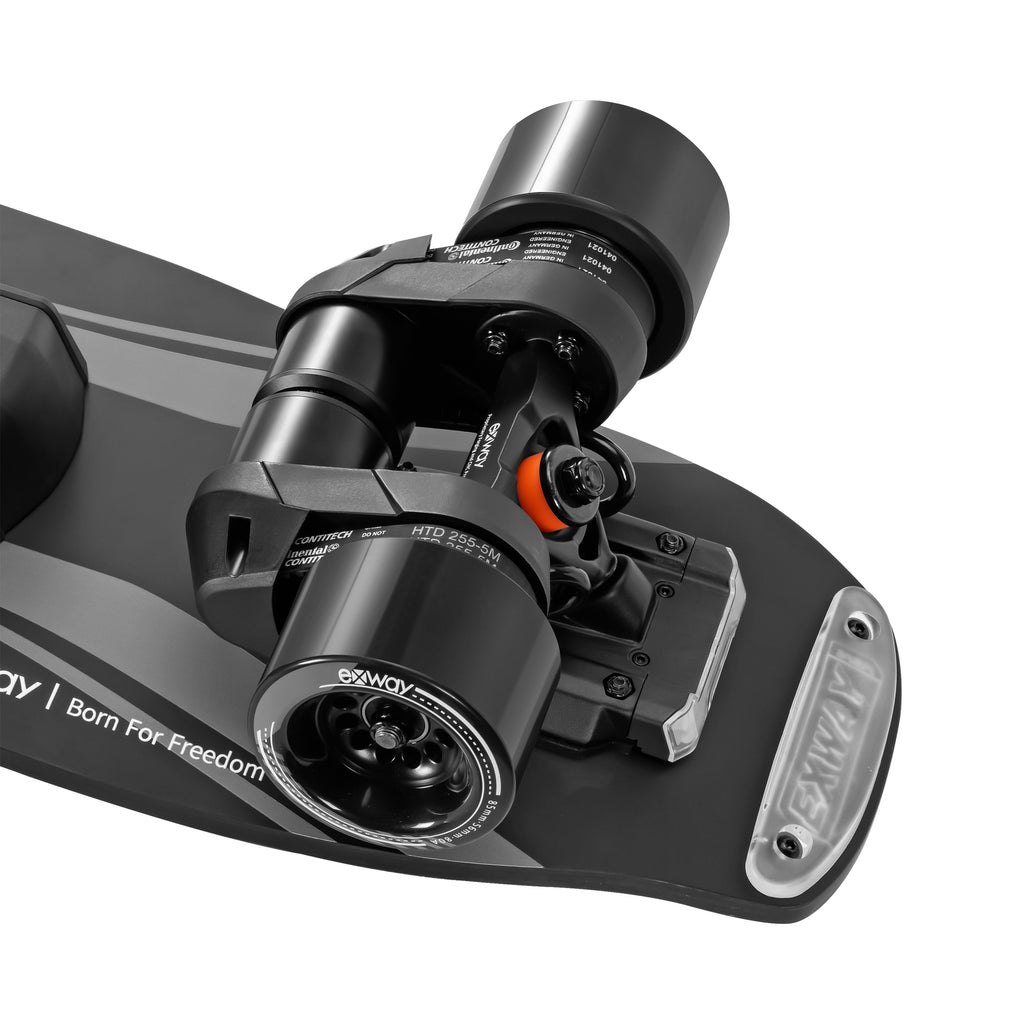 Electric Skateboard with Remote, Speed 23mph, Range 13miles, Quick-Swap Battery, IP55 Waterproof V77926