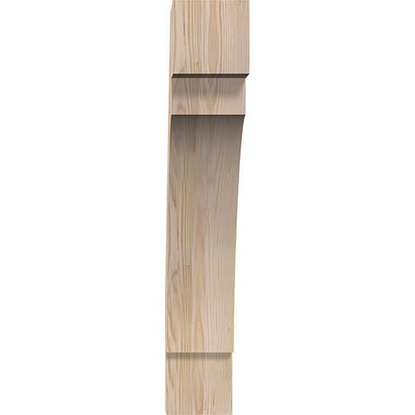 5 1/2x22W x 26x22D x 32x22H Douglas Fir Smooth Brace Q4742