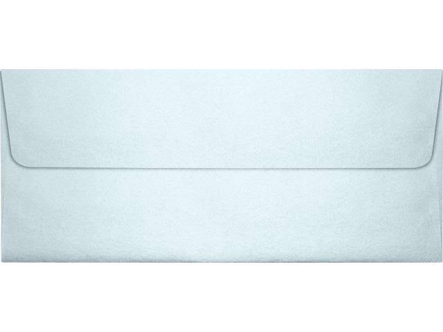 Aquamarine Metallic #10 Square Flap Envelopes, 1000/BX A46490