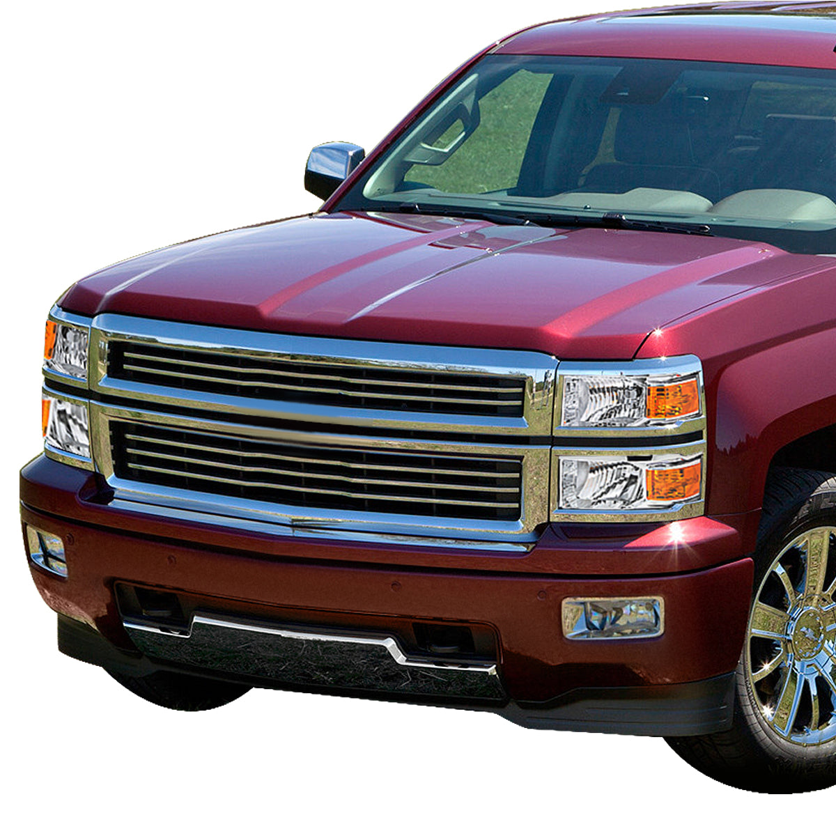 Headlight Headlamp Assembly for Chevy Silverado 1500 Right Passenger Side 1 Piece O521980