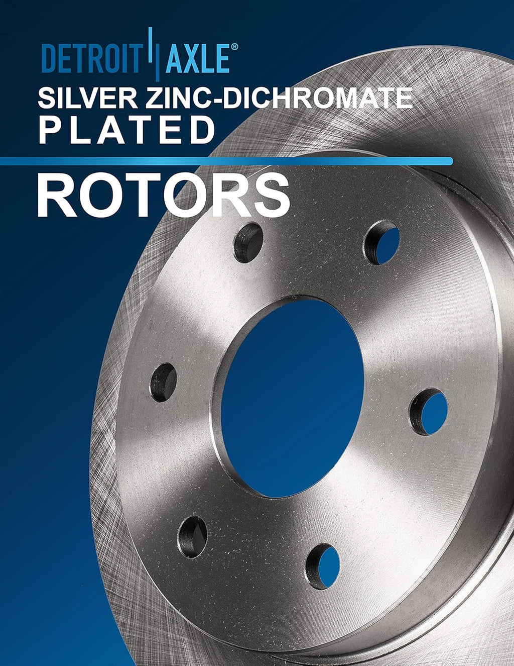 Front Disc Brake Rotors 2pc Set E198069