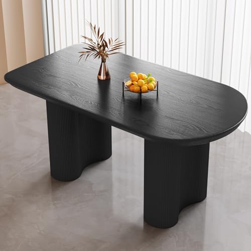 55" Oval Dining Table with 6 Chairs J69240