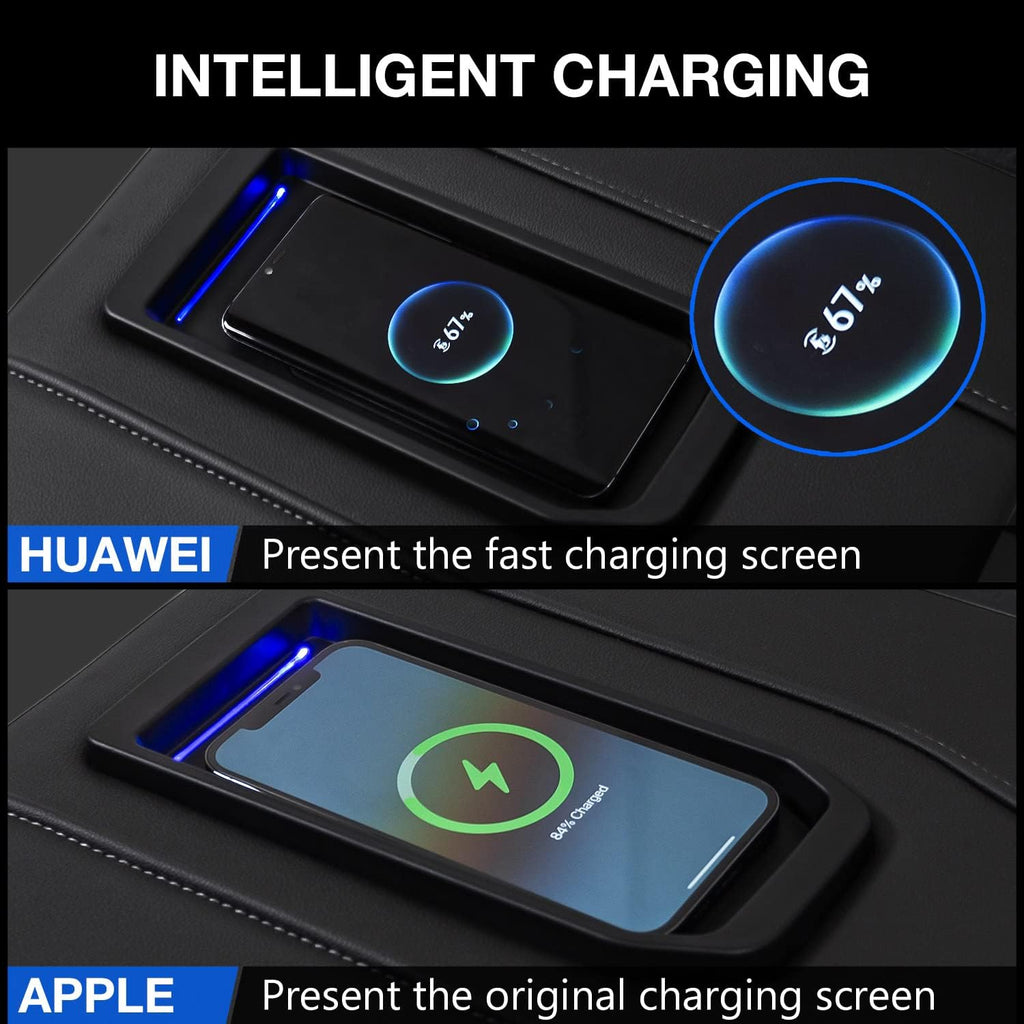 Wireless Charger Pad for Chevrolet Silverado GMC Sierra 2019-2021 15w F946