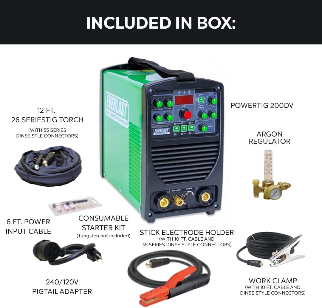 DC STICK TIG Welder 110v/220v Dual Voltage T162