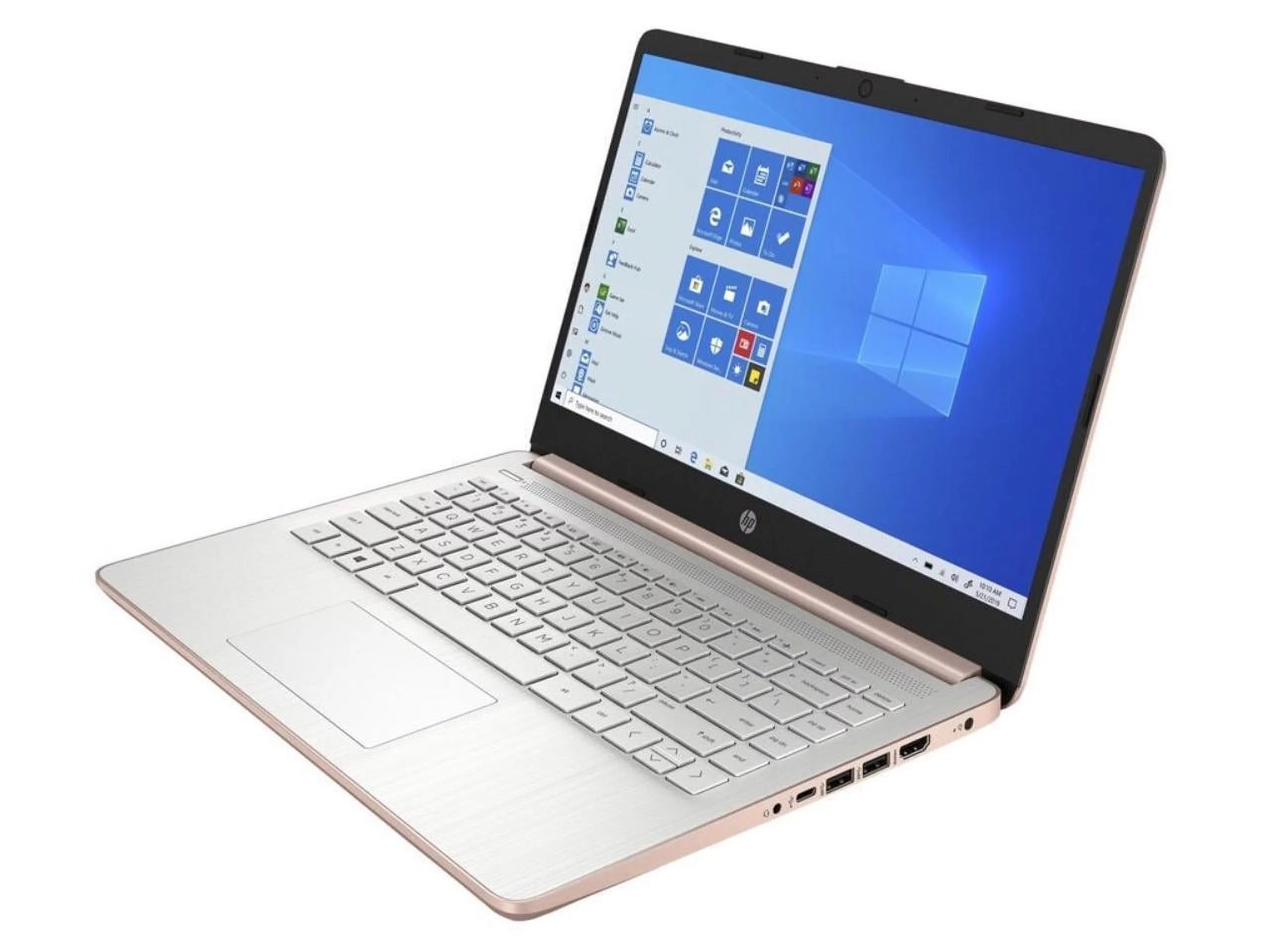 14" Notebook HD Intel Celeron 1.10 GHz 4 GB RAM 64 GB Flash Memory Pale Rose Gold Natural Silver B941