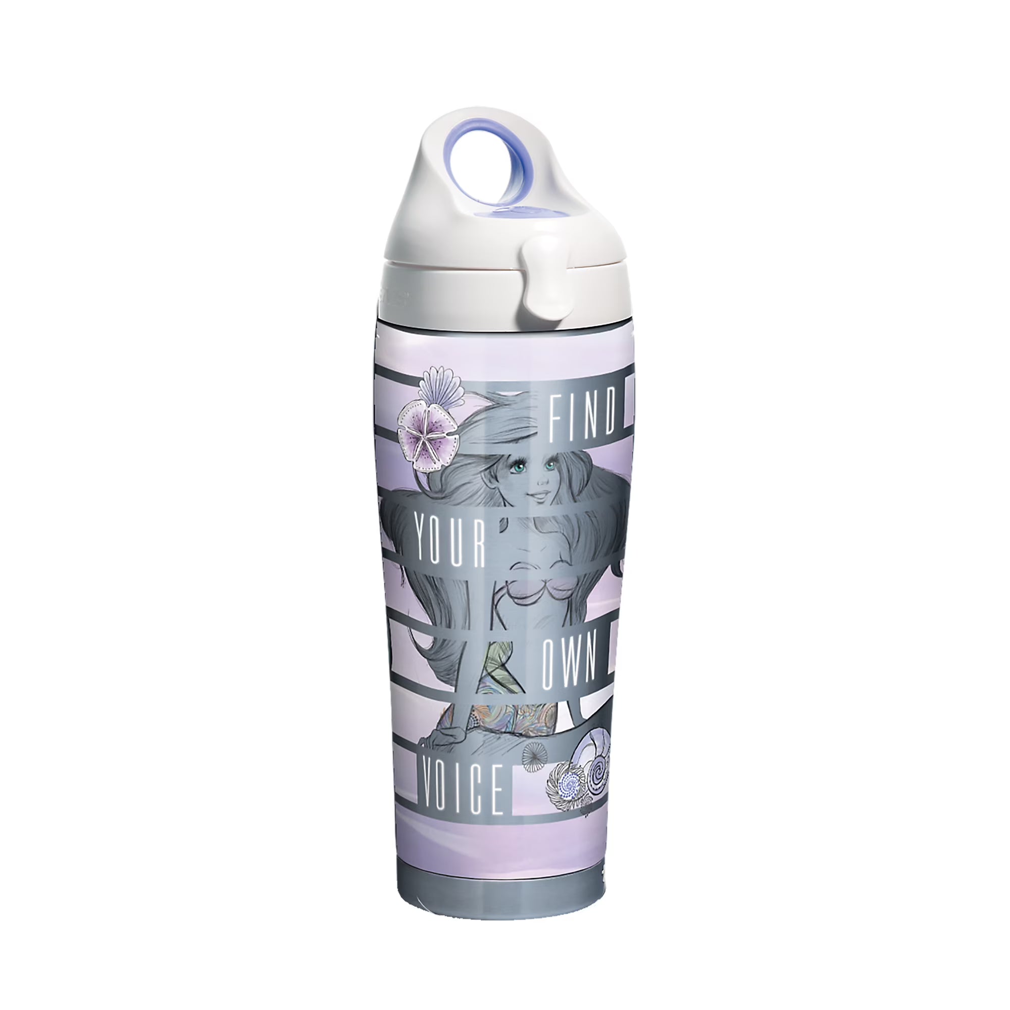 24 oz Stainless Steel Water Bottle with lid H1894