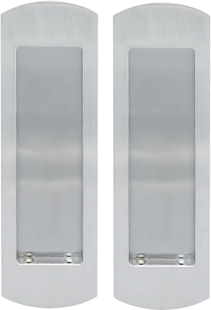 Aged Brass Pocket Door Dummy Trim W91148