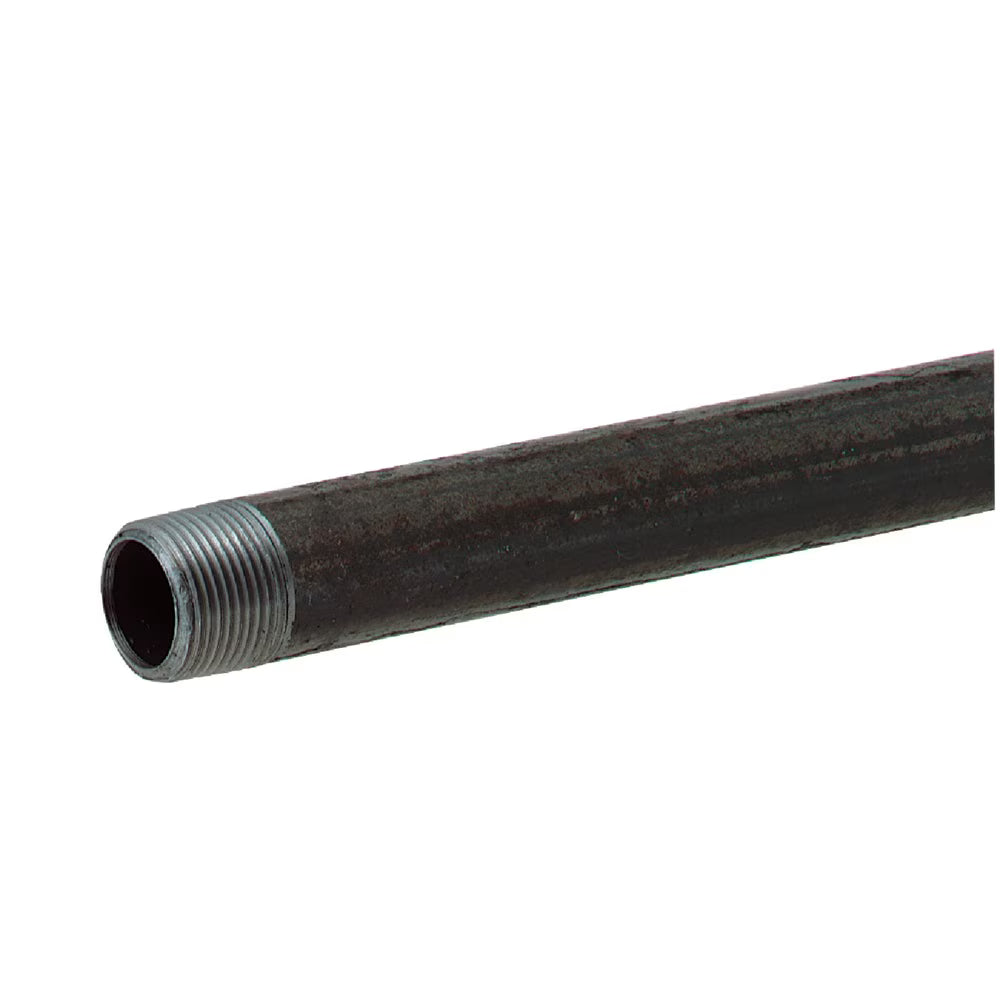 3/4 In. x 24 In. Carbon Steel Threaded Black Pipe N107832