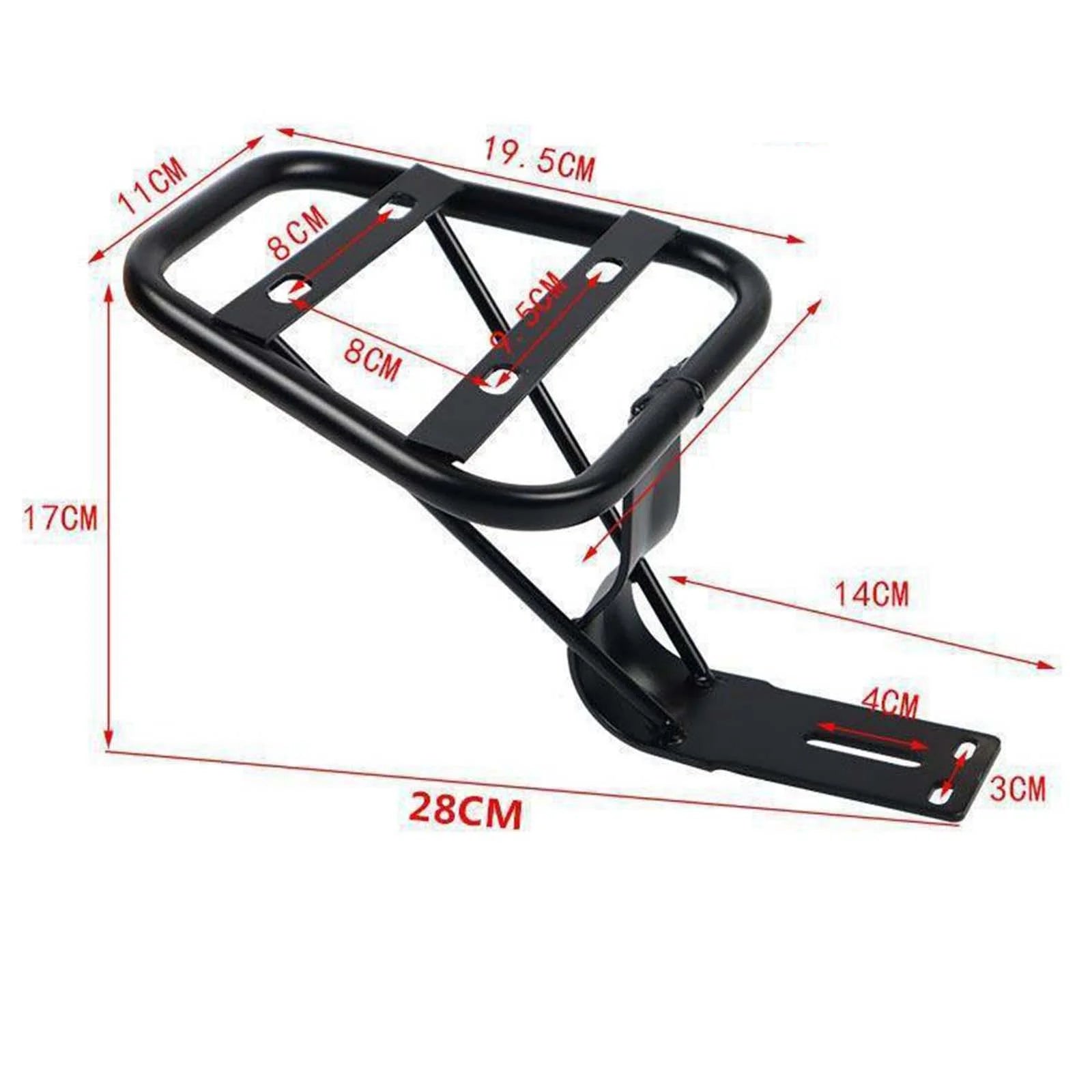 Motorbike Rear Cargo Rack X73814