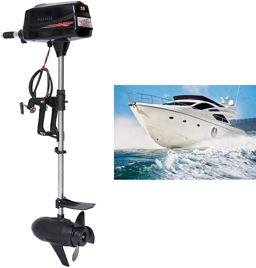 Electric Outboard Motor Boat Engine Tiller Control 7HP 48V 1800W W602934