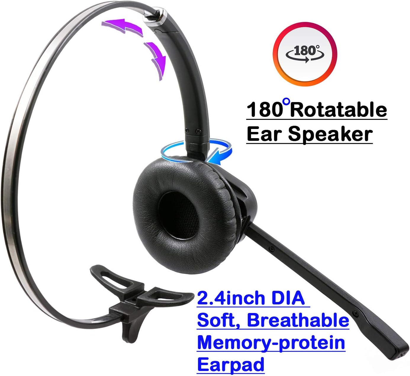 Wireless Headset with EHS Cord Bundle V3176