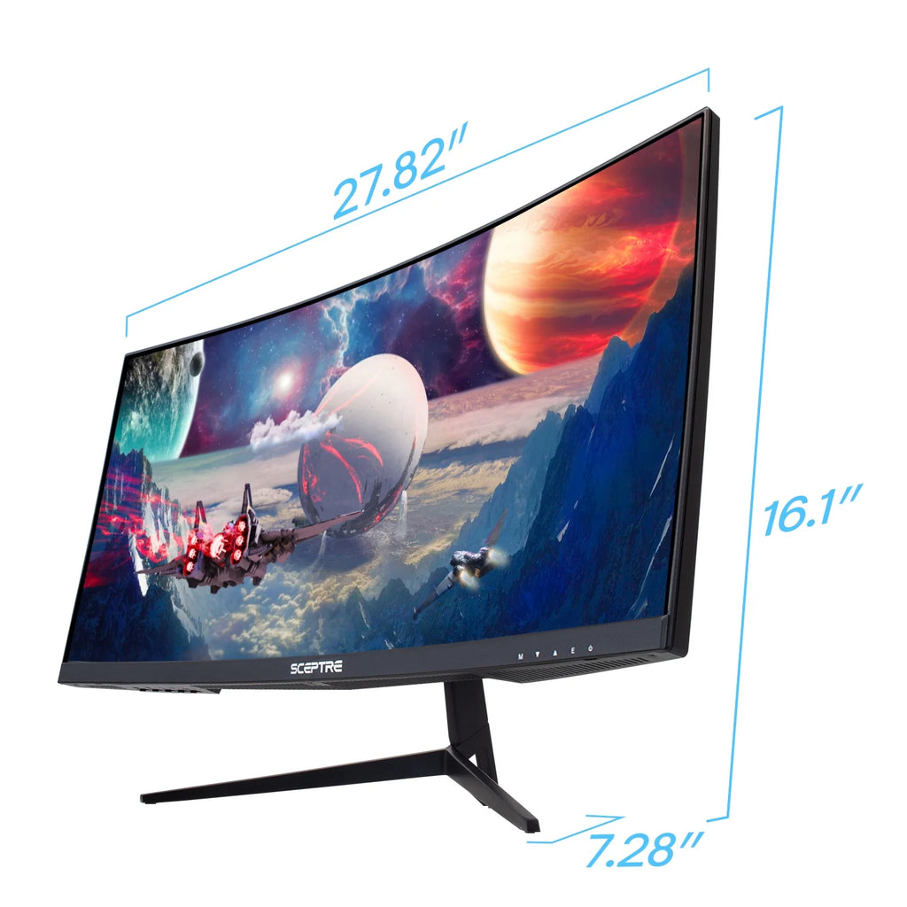 30" Curved VA LED Monitor 2560 x 1080 200 Hz Black Z356