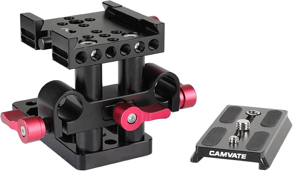 Red Quick Release Mount Base Plate Pack of 2 C10179