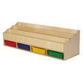 Blue Book Display with Trays J375