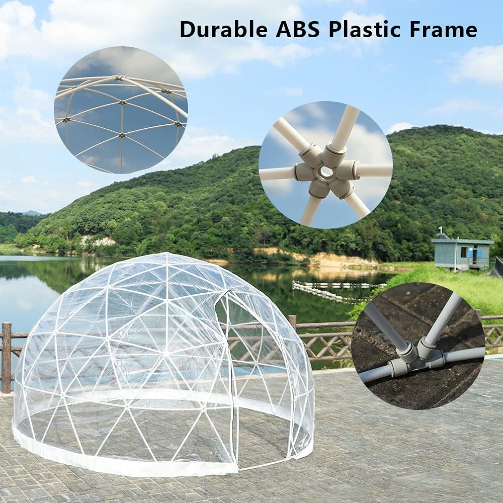 12ft Clear Geodesic Dome Tent D227505