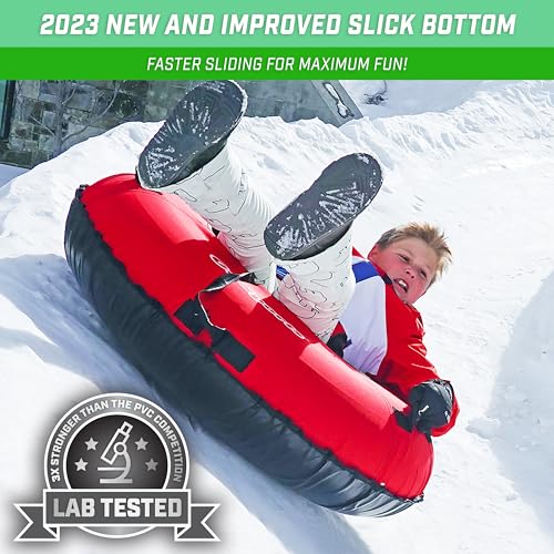 44 in Heavy-Duty Winter Snow Tube with Canvas Cover J643783