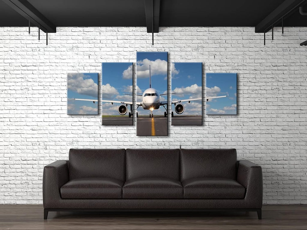 5 Panel Stretched Canvas Wall Art I733