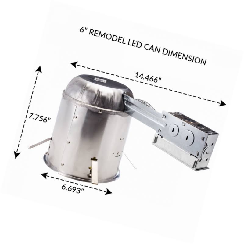 10 Pack 6x22 inch LED Recessed Lighting W4643