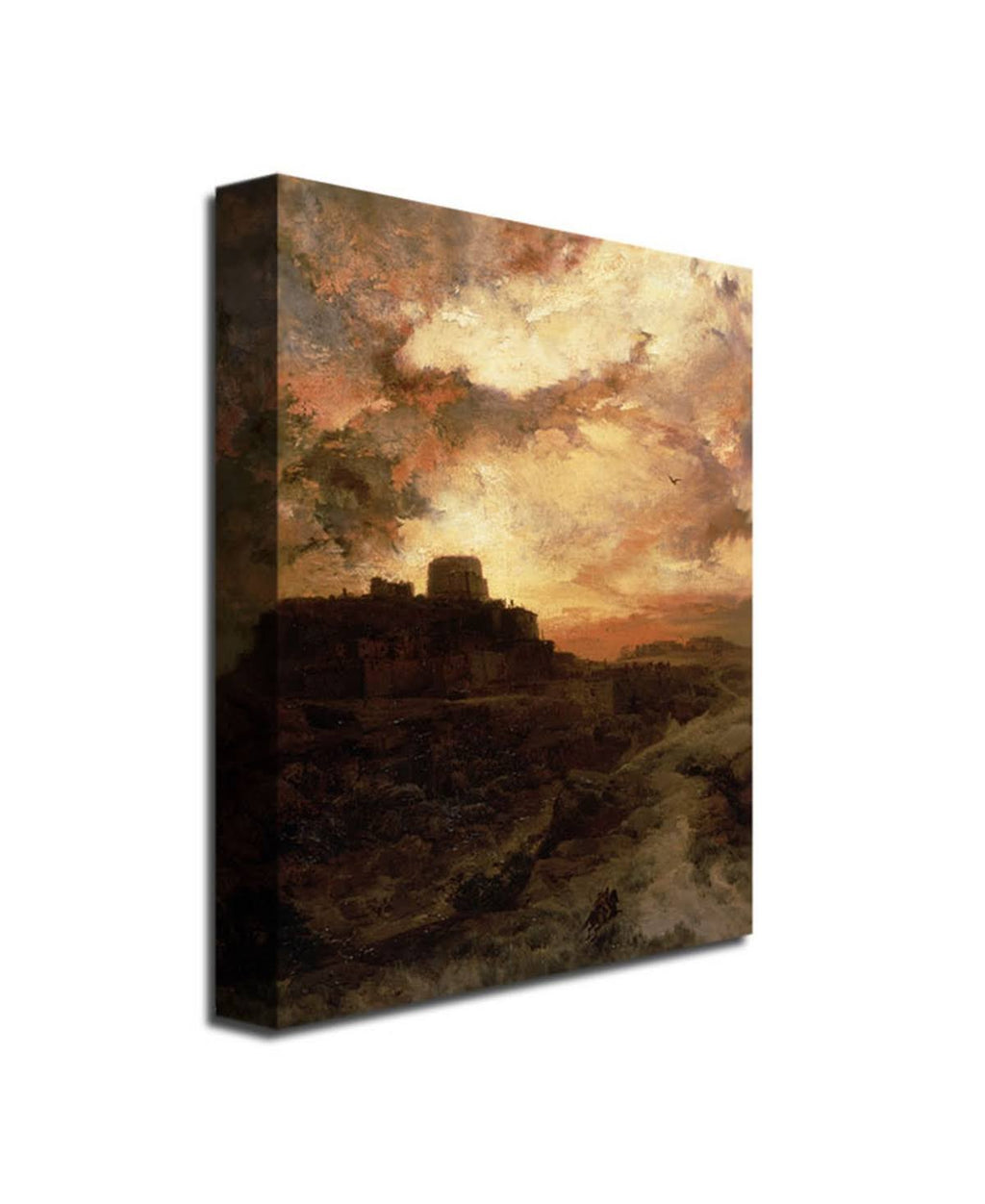 Sunset, Pueblo Del Walpe, Arizona Art Print B38147