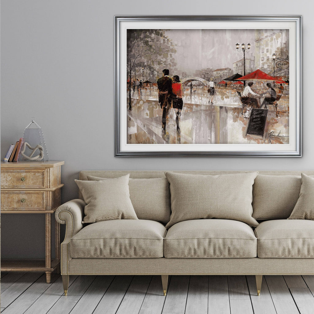 Silver Framed Print A978