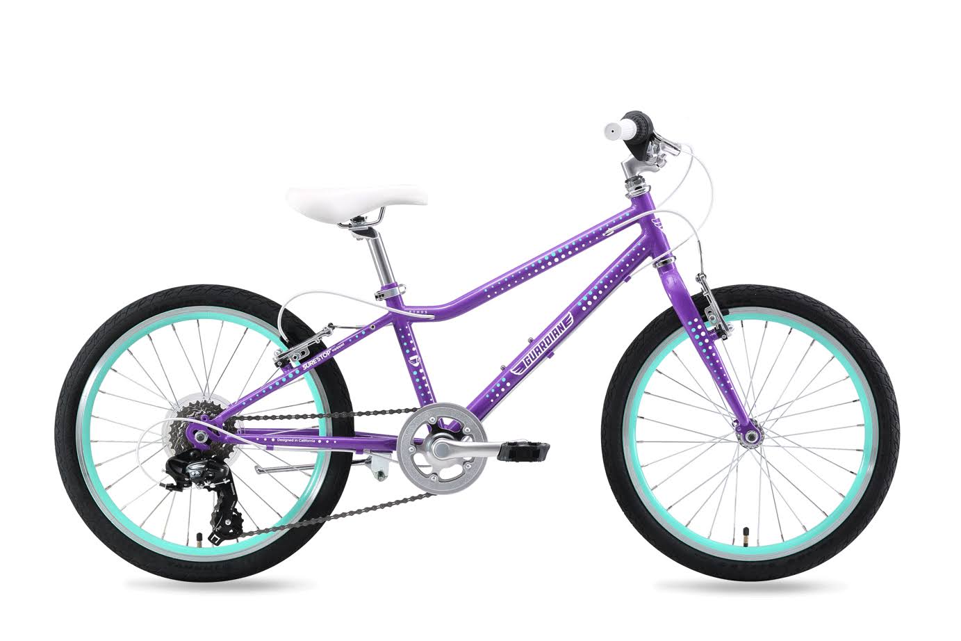 Purple/Aqua Kids Bike S53978