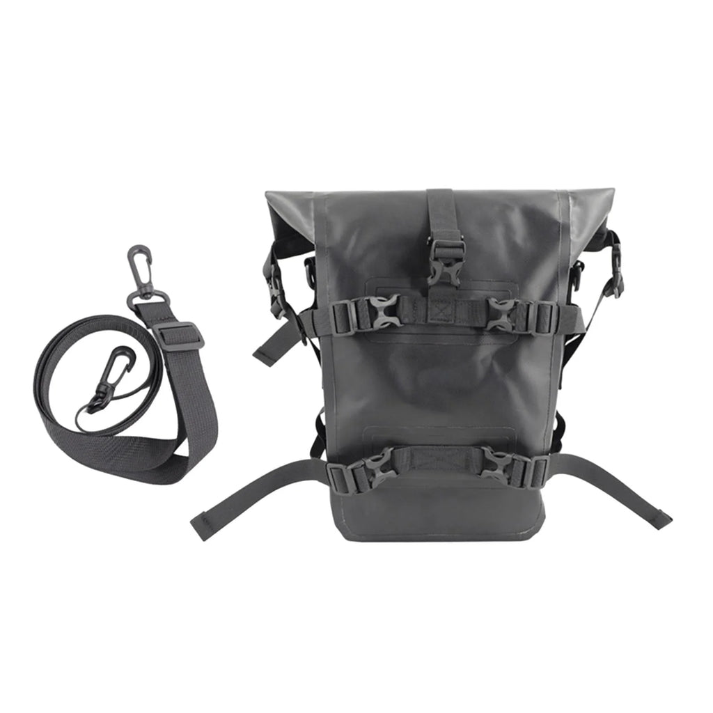 Universal Motorcycle Saddle Bag with Shoulder Strap X812691