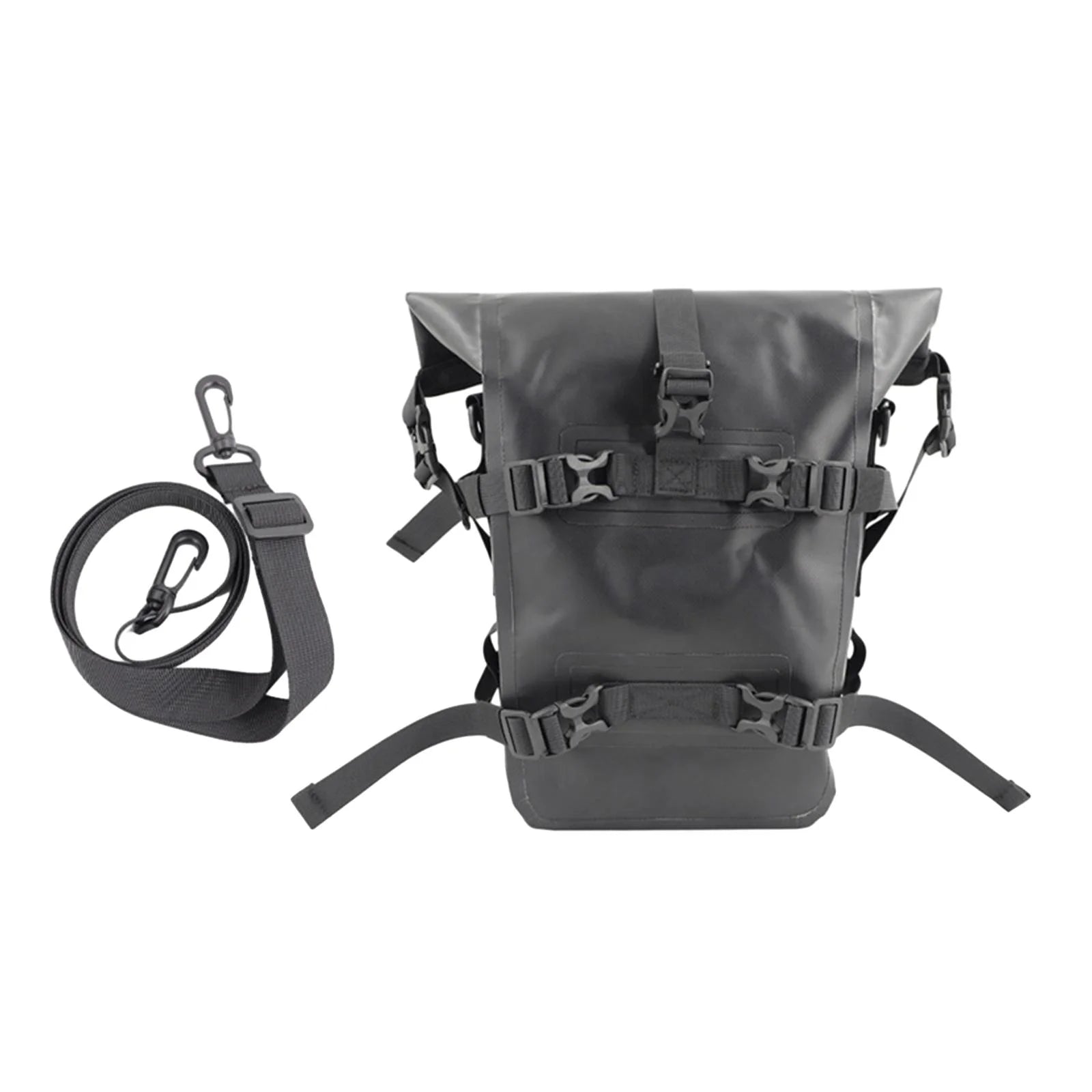 Universal Motorcycle Saddle Bag with Shoulder Strap X812691