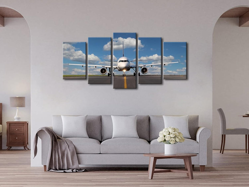 5 Panel Stretched Canvas Wall Art I733