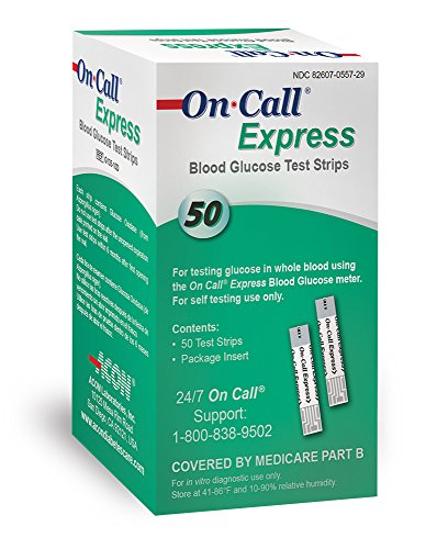Blood Glucose Test Strips (50 Count) B881262