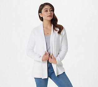 Sea Salt Shawl Collar Cardigan E407