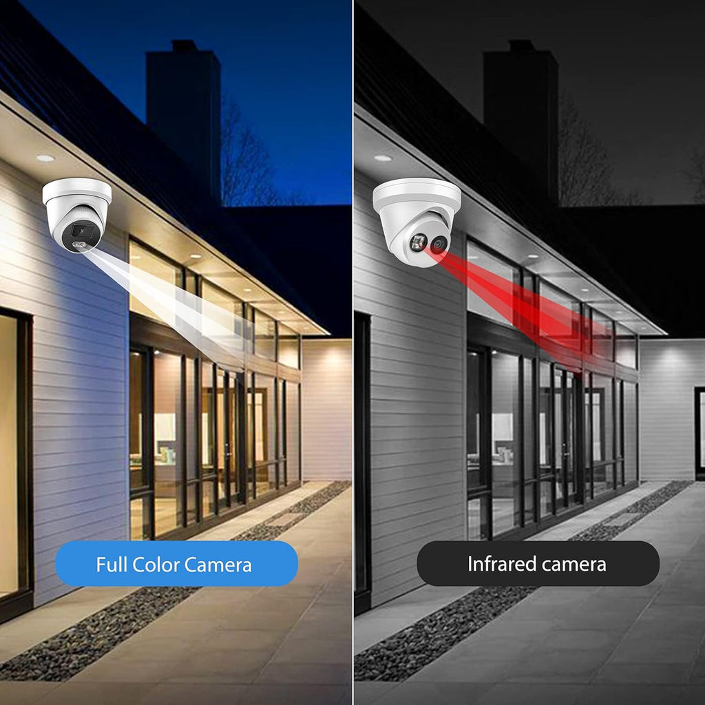 4K POE IP Camera with Built-in Microphone C264