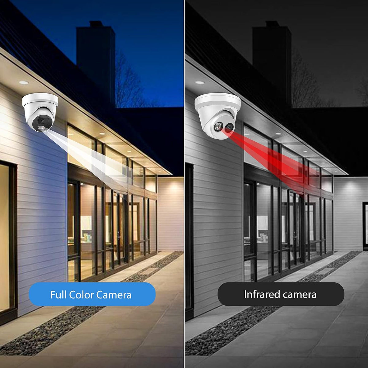 4K POE IP Camera with Built-in Microphone C264