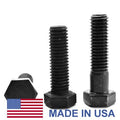1/4 inch-20 x 1 inch Coarse Thread Grade 8 Hex Cap Screw Black Oxide Pk 2200 X91224