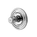 Gloss Black Thermostatic Trim Plate with Handle O991543