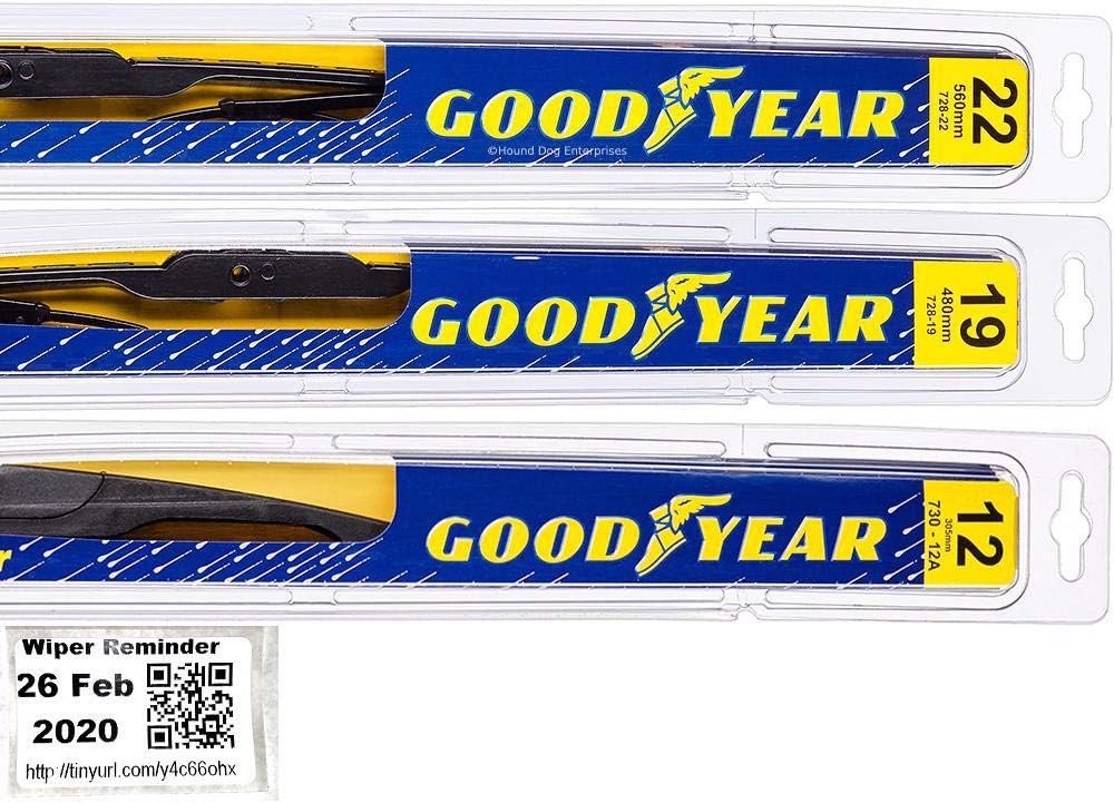 Windshield Wiper Blade Set Pack of 2 K810