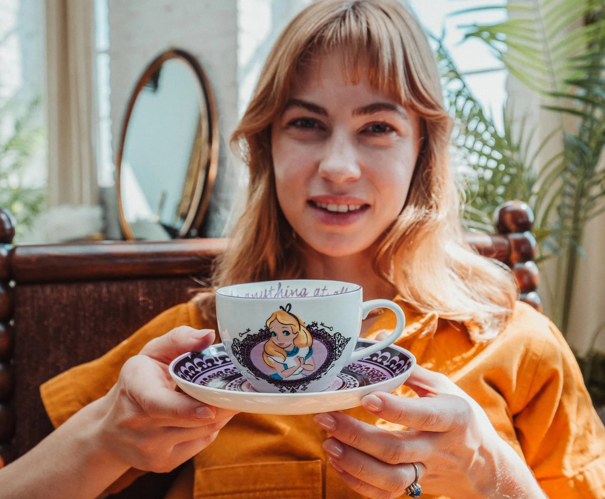 Bone China Teacup and Saucer Set of 2 T37151