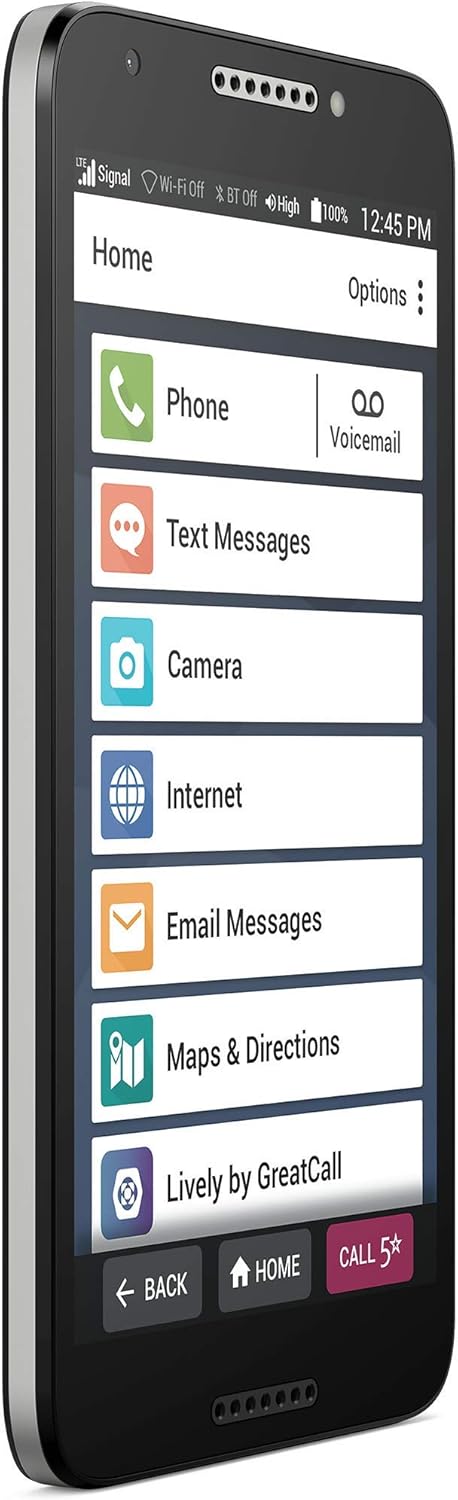 Black 32GB Unlocked Smartphone T86701