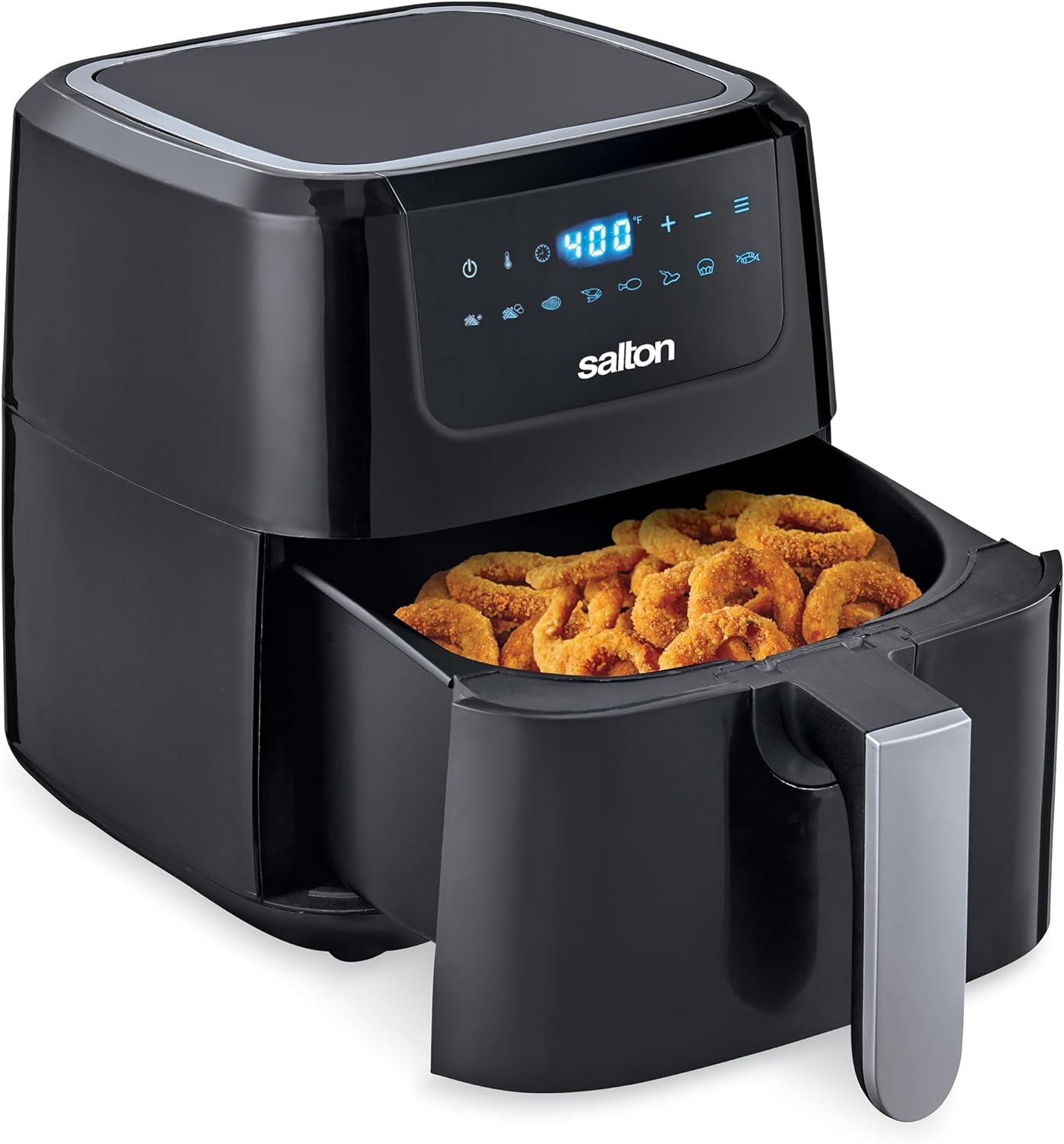 5 L / 5.3 Q Black Digital Air Fryer E247674