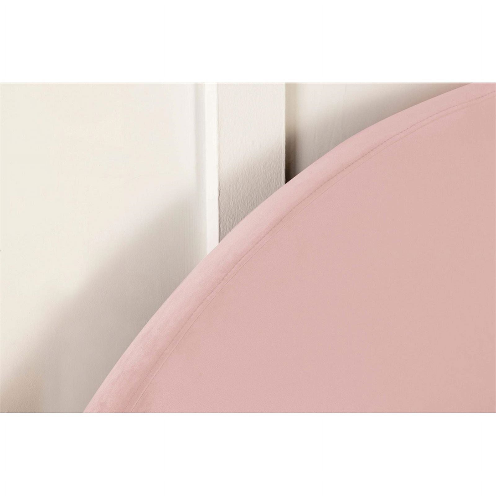 Blush Velvet Twin Headboard N12351