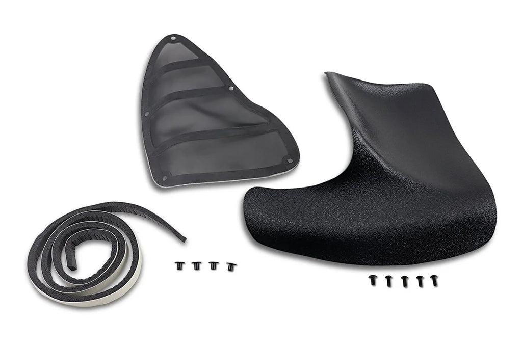 High Flow Airbox Adaptor with Powder Snow Pre-Filter L6422