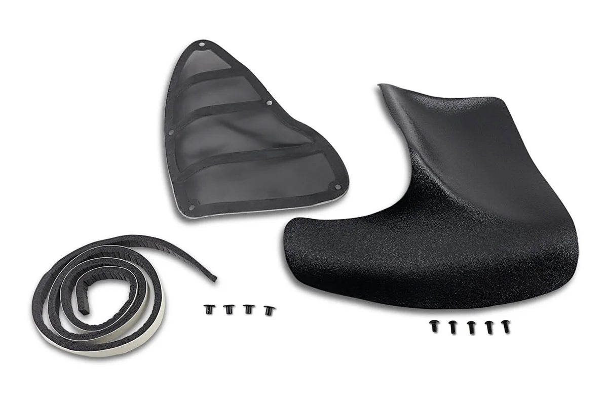 High Flow Airbox Adaptor with Powder Snow Pre-Filter L6422
