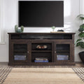 TV Stand with Open Storage Shelves and Cabinets H13932