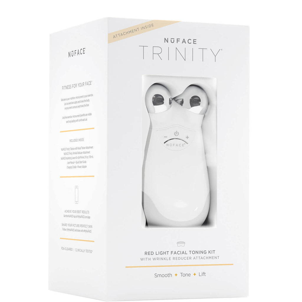 Trinity Facial Toning Device + Wrinkle Reducer Attachment Bundle N5993
