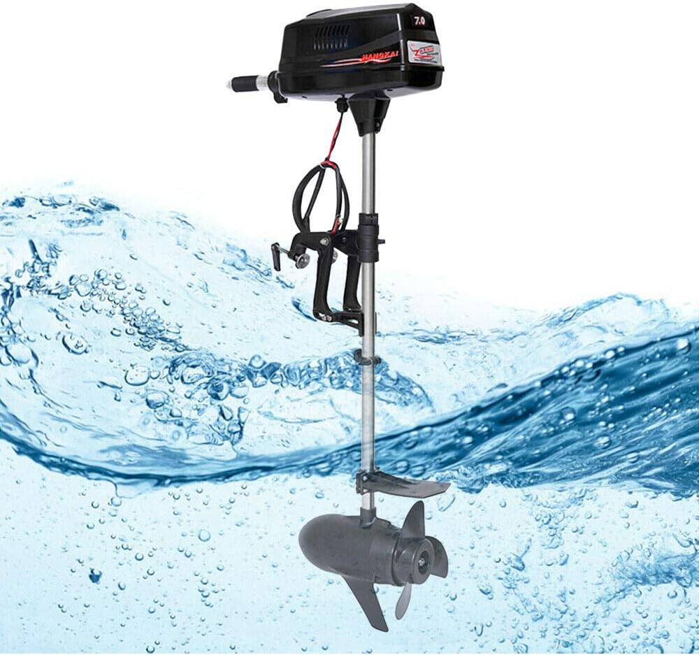 Electric Outboard Motor Boat Engine Tiller Control 7HP 48V 1800W W602934