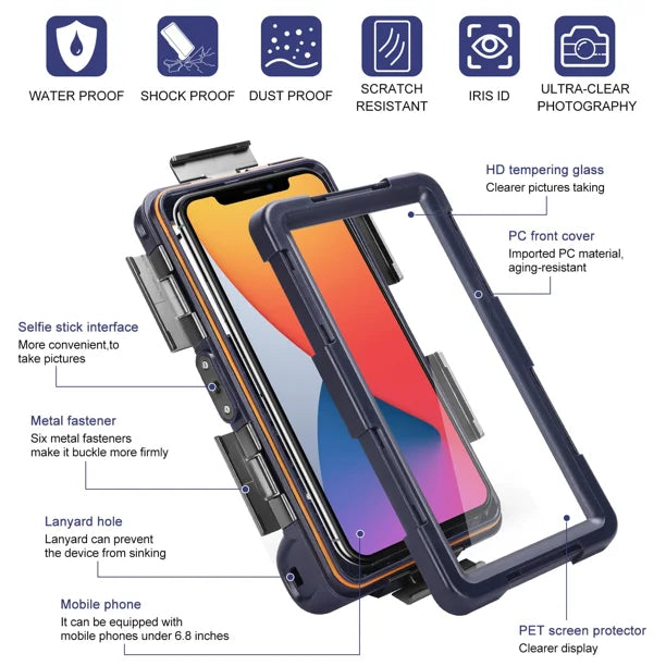 Waterproof Protective Case for Oppo F5 Youth M3580